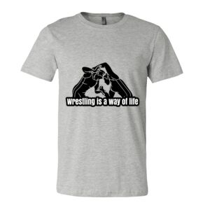 BELLA + CANVAS Unisex Short Sleeve Heather Jersey Tee Thumbnail