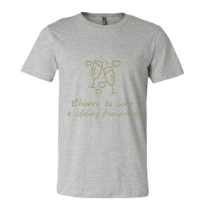 BELLA + CANVAS Unisex Short Sleeve Heather Jersey Tee Thumbnail