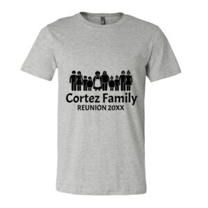 BELLA + CANVAS Unisex Short Sleeve Heather Jersey Tee Thumbnail