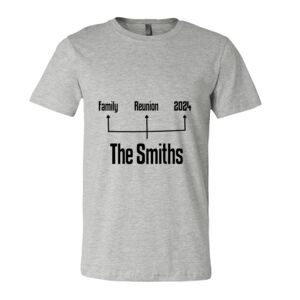 BELLA + CANVAS Unisex Short Sleeve Heather Jersey Tee Thumbnail