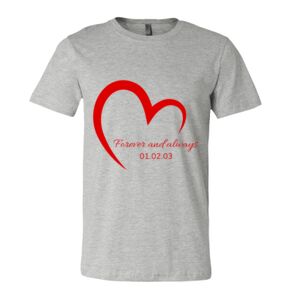 BELLA + CANVAS Unisex Short Sleeve Heather Jersey Tee Thumbnail