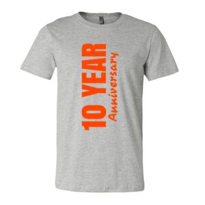 BELLA + CANVAS Unisex Short Sleeve Heather Jersey Tee Thumbnail