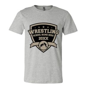 BELLA + CANVAS Unisex Short Sleeve Heather Jersey Tee Thumbnail