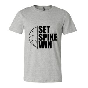 BELLA + CANVAS Unisex Short Sleeve Heather Jersey Tee Thumbnail