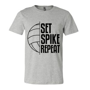 BELLA + CANVAS Unisex Short Sleeve Heather Jersey Tee Thumbnail