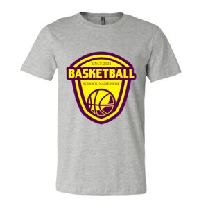 BELLA + CANVAS Unisex Short Sleeve Heather Jersey Tee Thumbnail