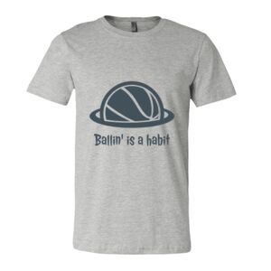 BELLA + CANVAS Unisex Short Sleeve Heather Jersey Tee Thumbnail