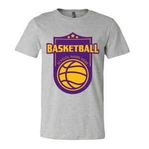 BELLA + CANVAS Unisex Short Sleeve Heather Jersey Tee Thumbnail