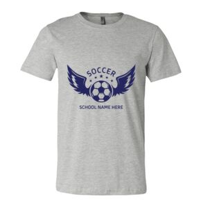 BELLA + CANVAS Unisex Short Sleeve Heather Jersey Tee Thumbnail