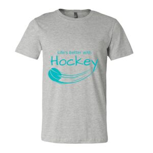 BELLA + CANVAS Unisex Short Sleeve Heather Jersey Tee Thumbnail