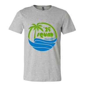 BELLA + CANVAS Unisex Short Sleeve Heather Jersey Tee Thumbnail