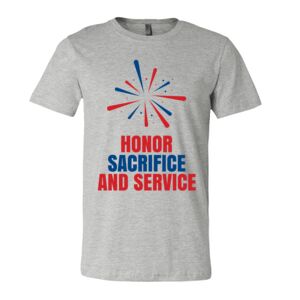BELLA + CANVAS Unisex Short Sleeve Heather Jersey Tee Thumbnail