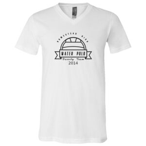 BELLA + CANVAS Unisex Jersey V-Neck Tee Thumbnail