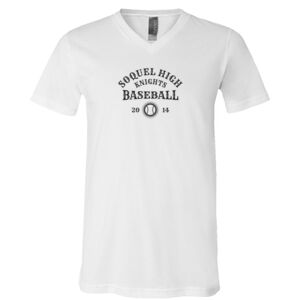 BELLA + CANVAS Unisex Jersey V-Neck Tee Thumbnail