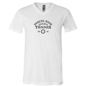 BELLA + CANVAS Unisex Jersey V-Neck Tee Thumbnail