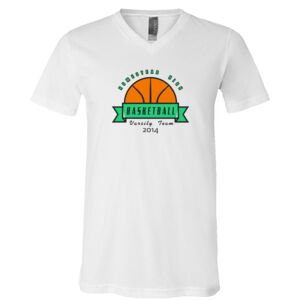 BELLA + CANVAS Unisex Jersey V-Neck Tee Thumbnail