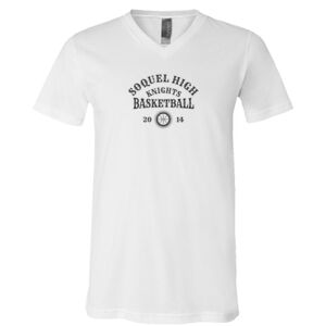 BELLA + CANVAS Unisex Jersey V-Neck Tee Thumbnail