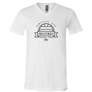 BELLA + CANVAS Unisex Jersey V-Neck Tee Thumbnail