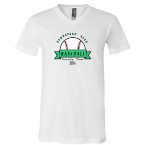 BELLA + CANVAS Unisex Jersey V-Neck Tee Thumbnail