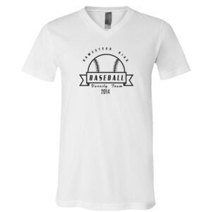 BELLA + CANVAS Unisex Jersey V-Neck Tee Thumbnail