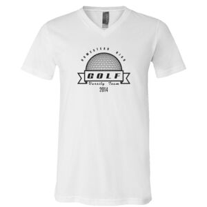 BELLA + CANVAS Unisex Jersey V-Neck Tee Thumbnail