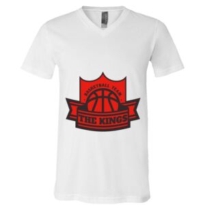 BELLA + CANVAS Unisex Jersey V-Neck Tee Thumbnail