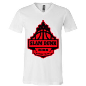 BELLA + CANVAS Unisex Jersey V-Neck Tee Thumbnail