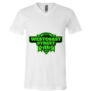 BELLA + CANVAS Unisex Jersey V-Neck Tee Thumbnail