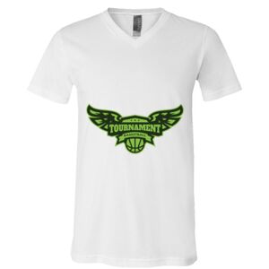 BELLA + CANVAS Unisex Jersey V-Neck Tee Thumbnail