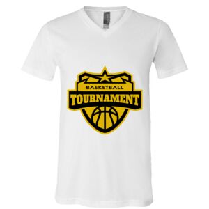 BELLA + CANVAS Unisex Jersey V-Neck Tee Thumbnail