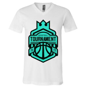 BELLA + CANVAS Unisex Jersey V-Neck Tee Thumbnail