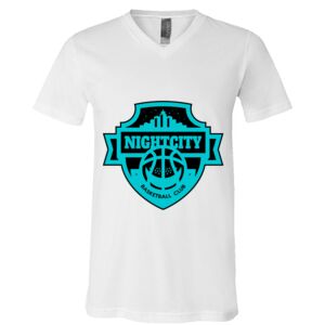 BELLA + CANVAS Unisex Jersey V-Neck Tee Thumbnail