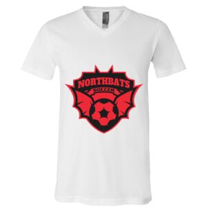 BELLA + CANVAS Unisex Jersey V-Neck Tee Thumbnail