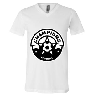 BELLA + CANVAS Unisex Jersey V-Neck Tee Thumbnail