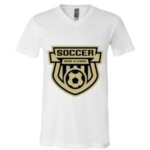 BELLA + CANVAS Unisex Jersey V-Neck Tee Thumbnail