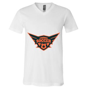 BELLA + CANVAS Unisex Jersey V-Neck Tee Thumbnail