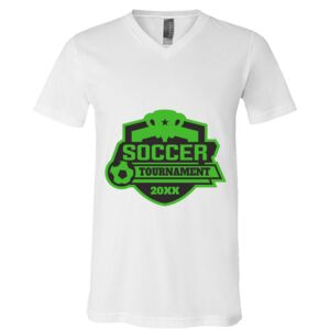 BELLA + CANVAS Unisex Jersey V-Neck Tee Thumbnail