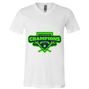 BELLA + CANVAS Unisex Jersey V-Neck Tee Thumbnail