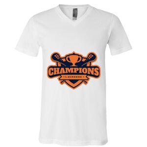 BELLA + CANVAS Unisex Jersey V-Neck Tee Thumbnail