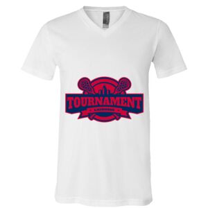 BELLA + CANVAS Unisex Jersey V-Neck Tee Thumbnail