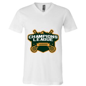 BELLA + CANVAS Unisex Jersey V-Neck Tee Thumbnail