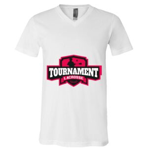 BELLA + CANVAS Unisex Jersey V-Neck Tee Thumbnail