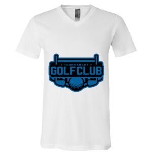 BELLA + CANVAS Unisex Jersey V-Neck Tee Thumbnail