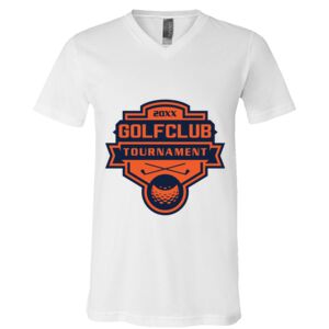BELLA + CANVAS Unisex Jersey V-Neck Tee Thumbnail