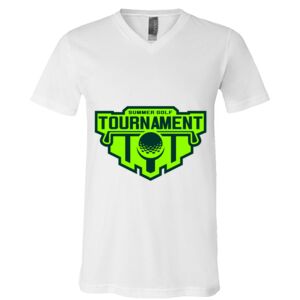 BELLA + CANVAS Unisex Jersey V-Neck Tee Thumbnail