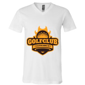 BELLA + CANVAS Unisex Jersey V-Neck Tee Thumbnail