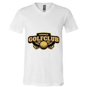 BELLA + CANVAS Unisex Jersey V-Neck Tee Thumbnail