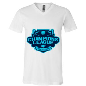 BELLA + CANVAS Unisex Jersey V-Neck Tee Thumbnail