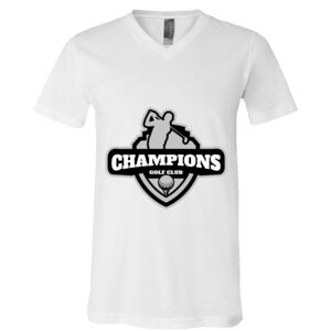 BELLA + CANVAS Unisex Jersey V-Neck Tee Thumbnail