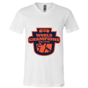 BELLA + CANVAS Unisex Jersey V-Neck Tee Thumbnail